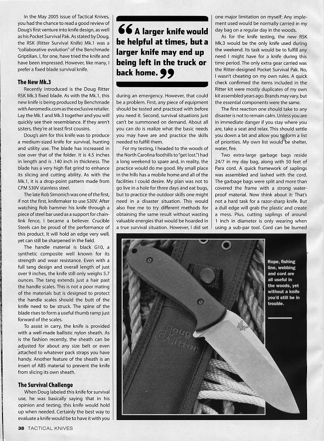Tactical Knives March 2007 page 38