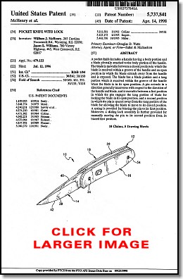 AXIS Lock patent (click for larger image)