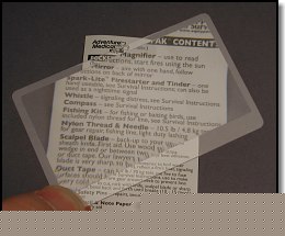 Fresnel Lens Magnifier
