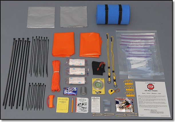 Miscellaneous and Multi-Purpose Group - Doug Ritter Ultimate 2-Person Aviator Survival Pak