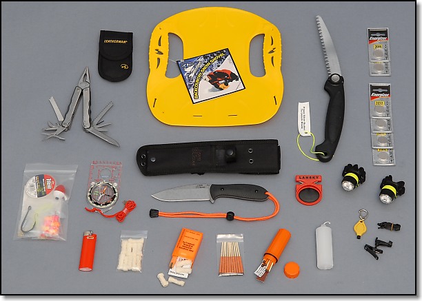 Tools and Emergency Devices Group - Doug Ritter Ultimate 2-Person Aviator Survival Pak