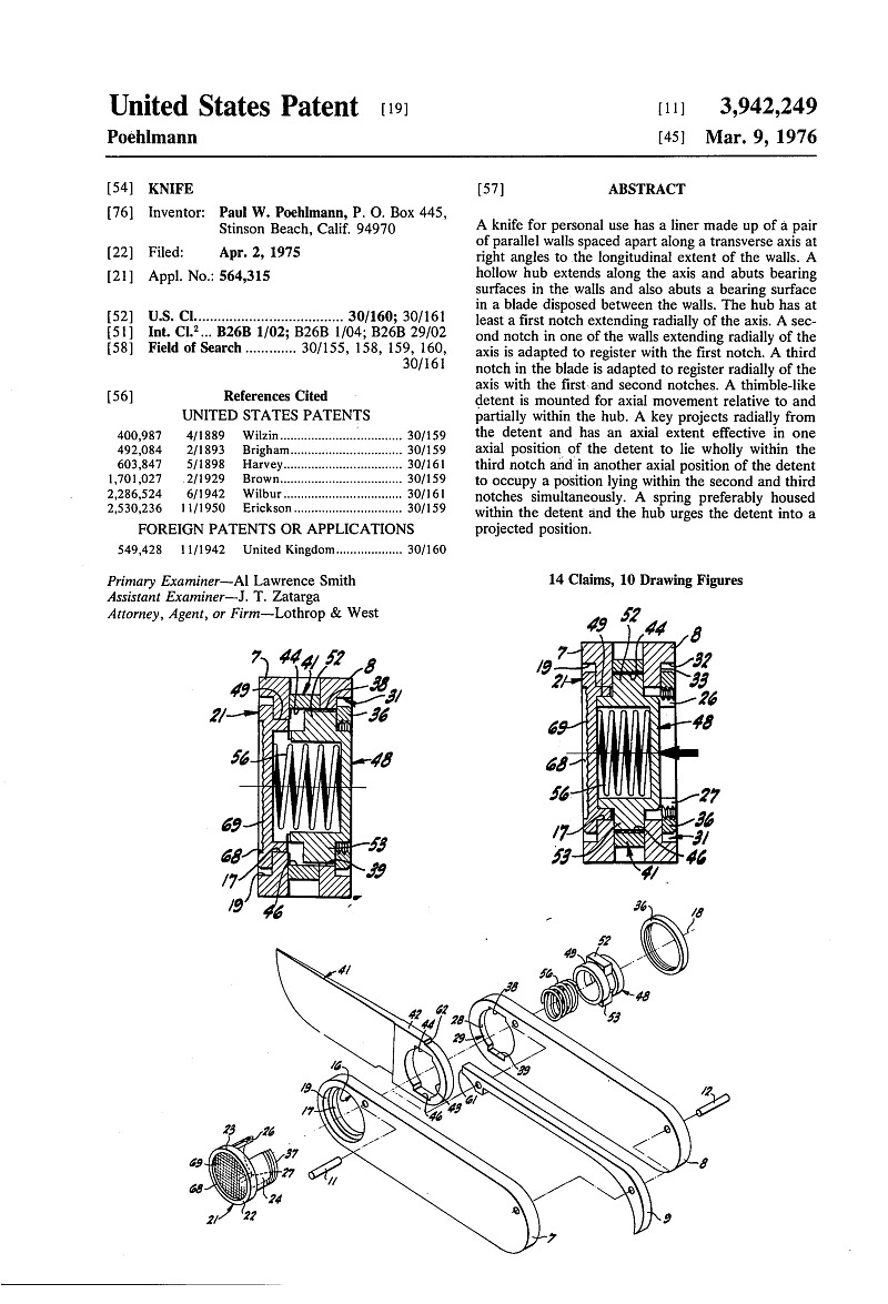 Patent 3942249